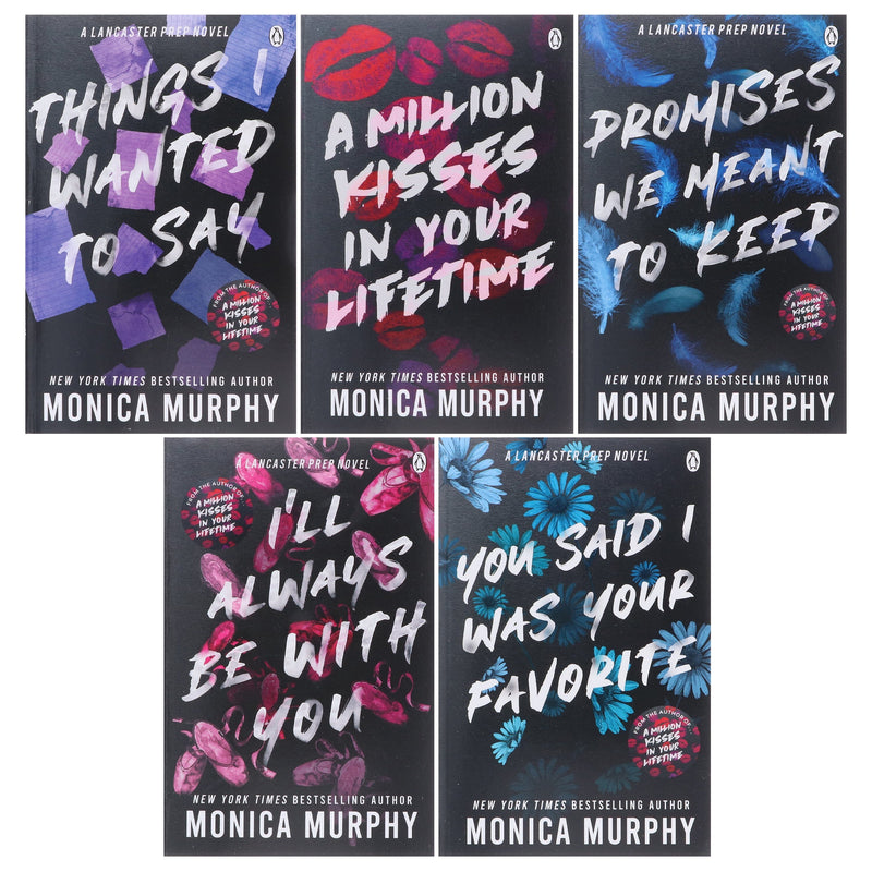 Lancaster Prep Series by Monica Murphy 5 Books Collection Set - Fiction - Paperback Fiction Penguin Random House