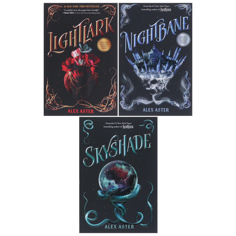 The Lightlark Series By Alex Aster 3 Books Collection Set - Ages 13+ - Hardback/Paperback Fiction Amulet Books