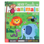 Never Touch The Animals Gift Set 4 Books Collection Box Set - Ages 1+ - Board Book 0-5 Make Believe Ideas