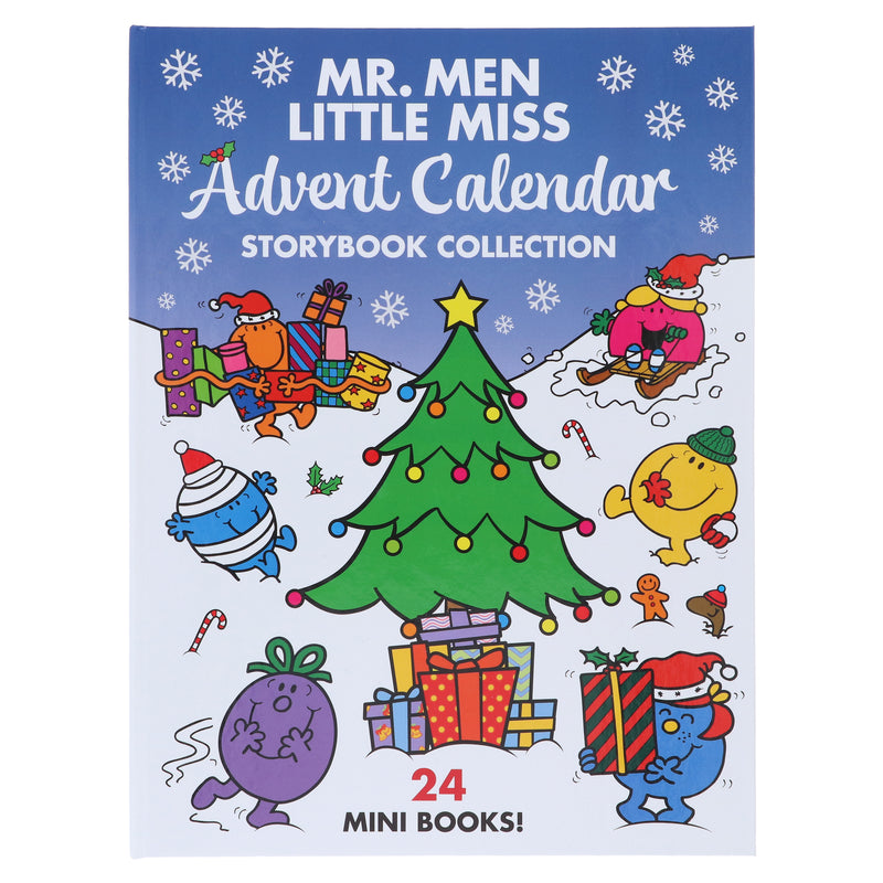 Mr. Men & Little Miss Christmas Advent Calendar: 24 Mini Books Collection - Ages 3+ - Paperback