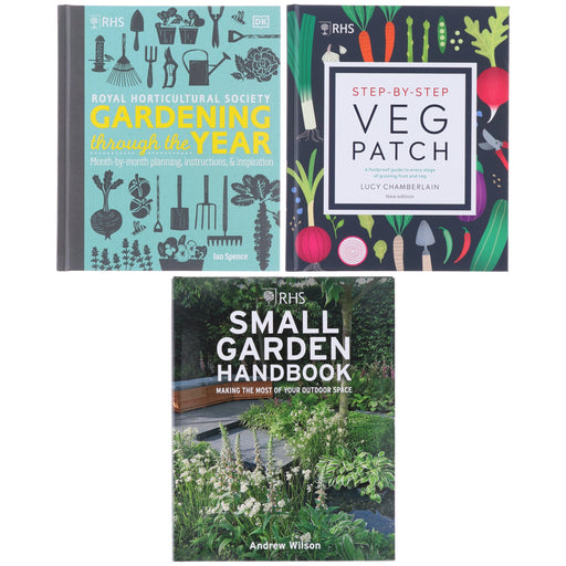 RHS Gardening Through the Year Collection 3 Books Set - Non Fiction - Hardback Non-Fiction DK