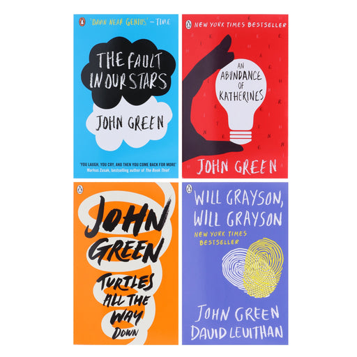 John Green Collection 4 Books Set - Ages 14-16 - Paperback Young Adult Penguin Random House