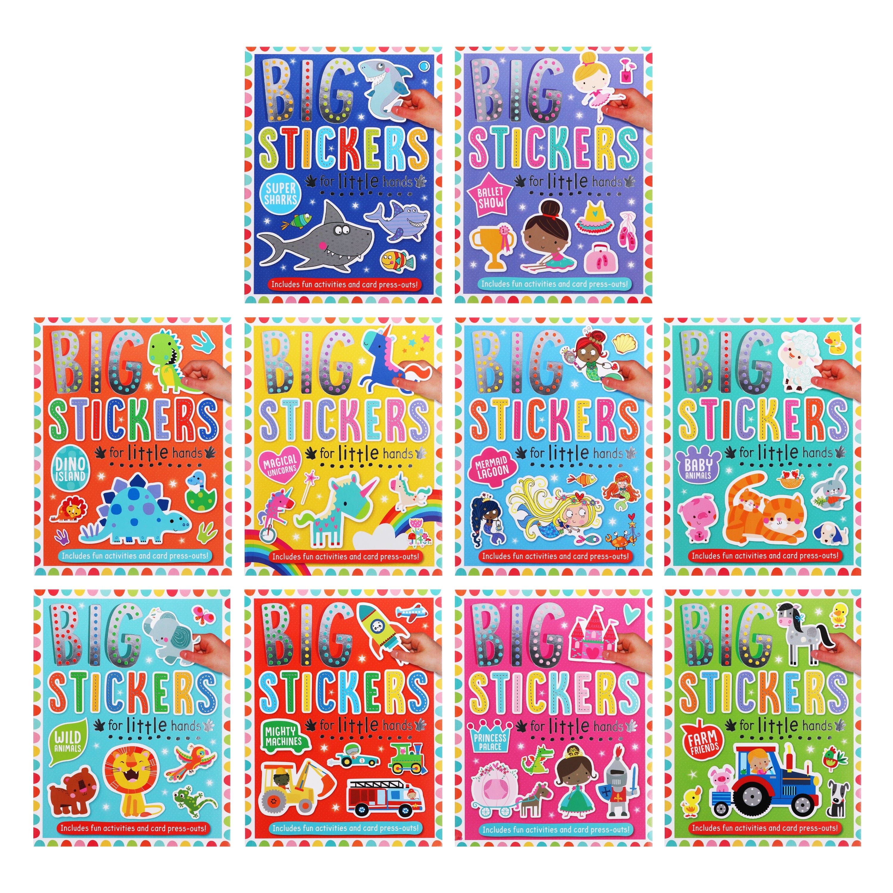Big Stickers for Little Hands- Amazing and Awesome – Play Quietly