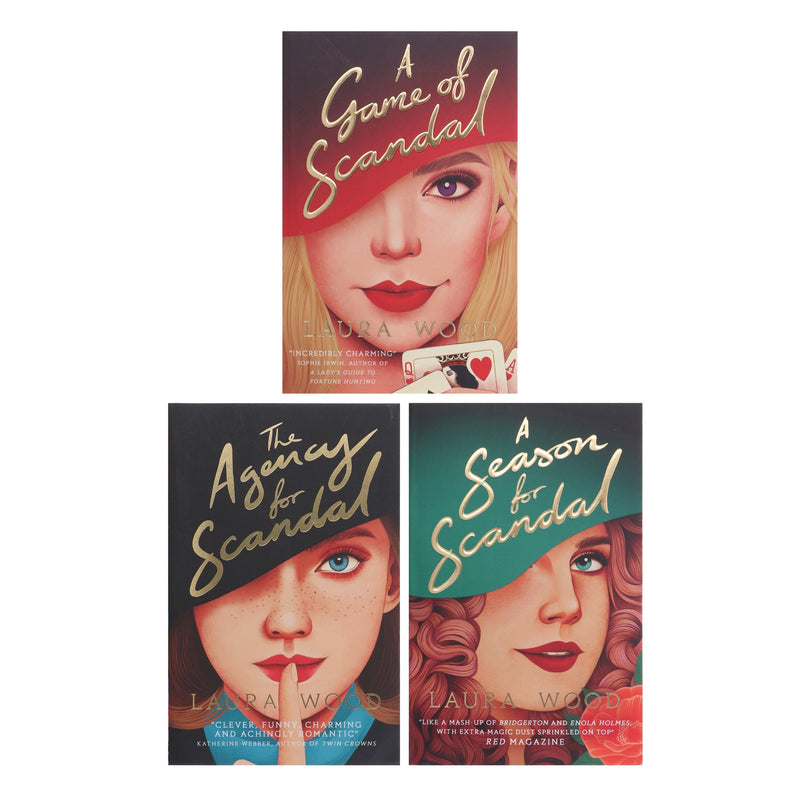 The Agency For Scandal Series by Laura Wood 3 Books Collection Set - Fiction - Paperback
