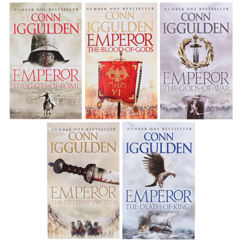 Emperor Series by Conn Iggulden 5 Books Collection Set - Fiction - Paperback Fiction HarperCollins Publishers