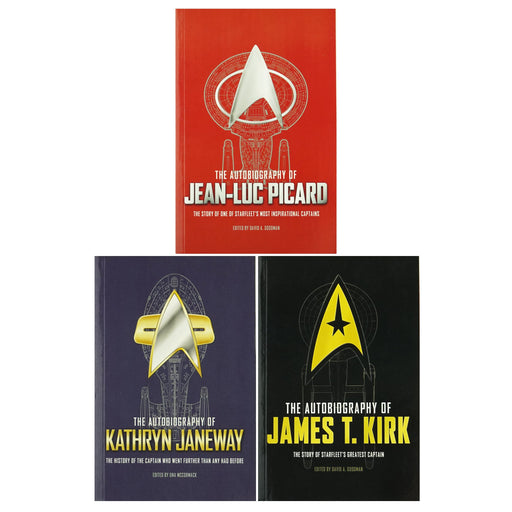 Star Trek Captains The Autobiographies: 3 Books Collection Box Set - Fiction - Paperback Fiction Titan Books Ltd