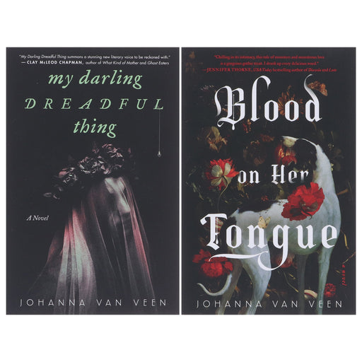 Johanna Van Veen Novel (My Darling Dreadful Thing & Blood on Her Tongue) 2 Books Collection Set - Fiction - Paperback Fiction Sourcebooks