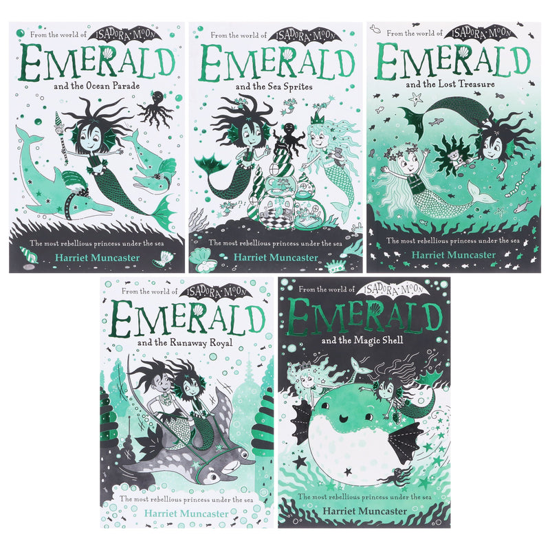Emerald Series Book 1-5 (World of Isadora Moon) By Harriet Muncaster: 5 Books Collection Set - Ages 5-7 - Paperback 5-7 Oxford University Press