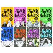 The Bad Guys Episodes 1-16 by Aaron Blabey 8 Books Collection Set - Ages 7-9 - Paperback 7-9 Scholastic