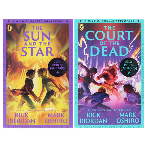 A Nico di Angelo Adventures Series by Rick Riordan & Mark Oshiro 2 Books Collection Set - Ages 9-17 - Paperback 9-14 Penguin Random House