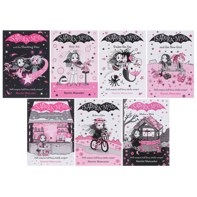 Isadora Moon Series By Harriet Muncaster: illustrated 7 Books Collection Set - Ages 5+ - Paperback 5-7 Oxford University Press