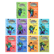 Diary Of A Minecraft Zombie Series by Zack Zombie 10 Books Collection Box Set - Ages 7-12 - Paperback 7-9 Scholastic
