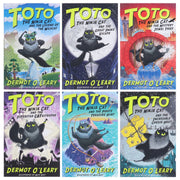 Toto the Ninja Cat Series by Dermot O’Leary Illustrated 6 Books Collection Set - Ages 7+ - Paperback 7-9 Hachette