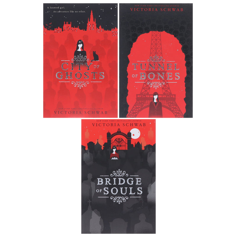 City of Ghosts Series By Victoria Schwab: 3 Books Collection Set - Ages 12+ - Paperback Young Adult Scholastic