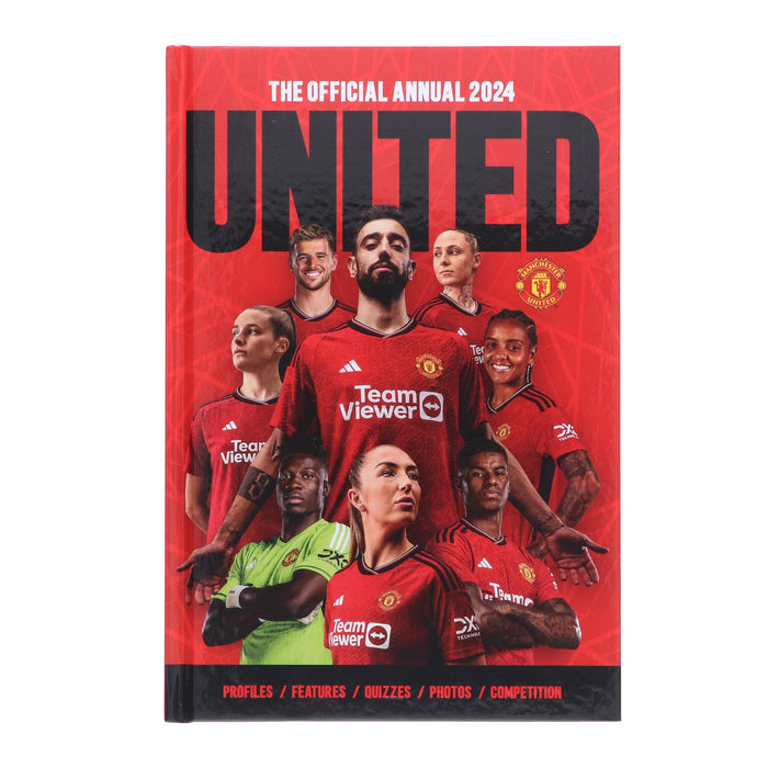 Official Manchester United Annual 2024 By Steve Bartram - Non Fiction - Hardback Non-Fiction Grange Communications Ltd