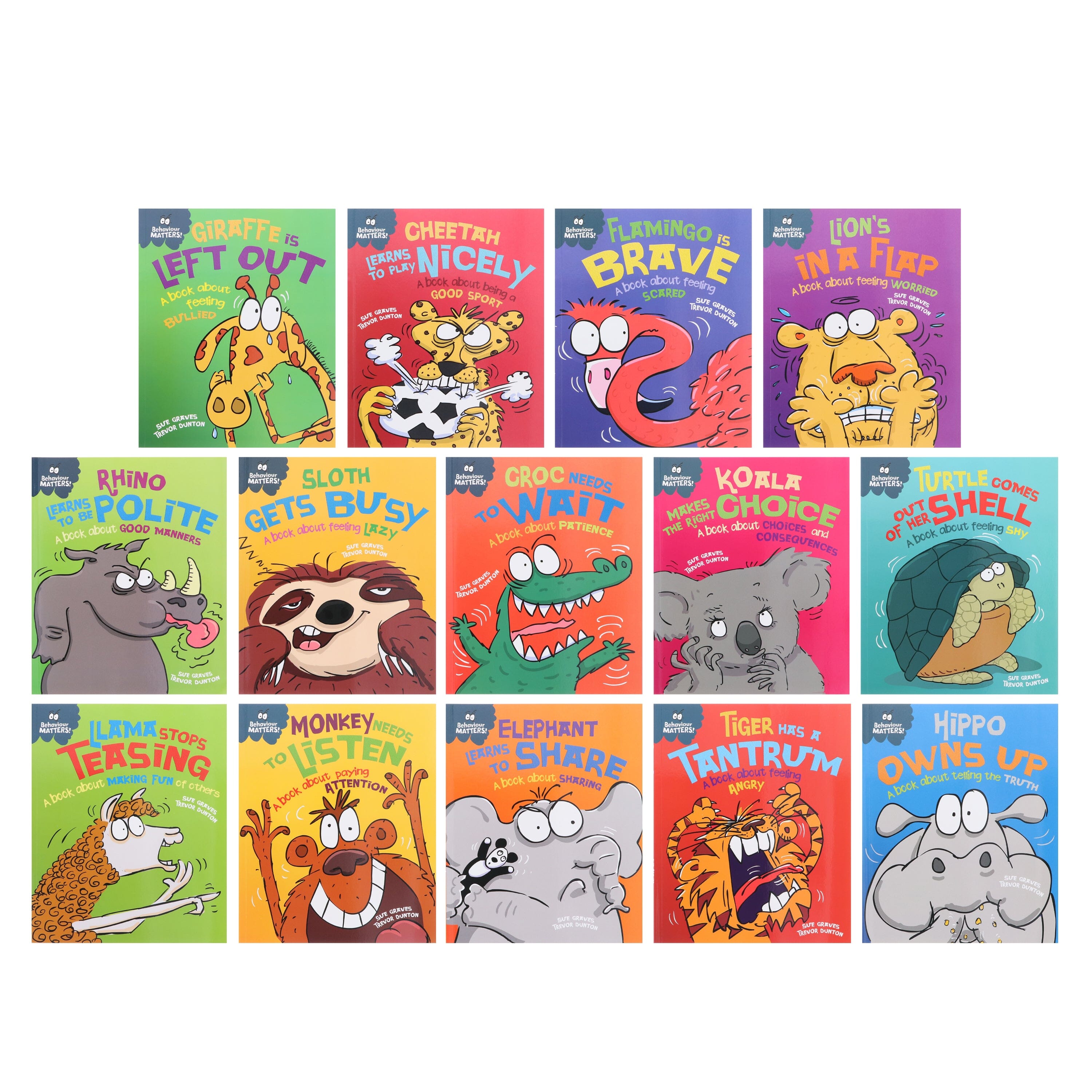 Behaviour Matters 14 Books Collection Set By Sue Graves - Ages 4-7