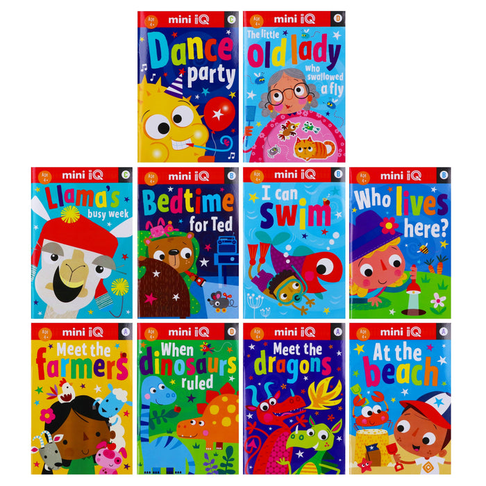 Funny Furry Tales By Make Believe Ideas 10 Readers Box Set - Ages 4+ - Paperback 5-7 Make Believe Ideas