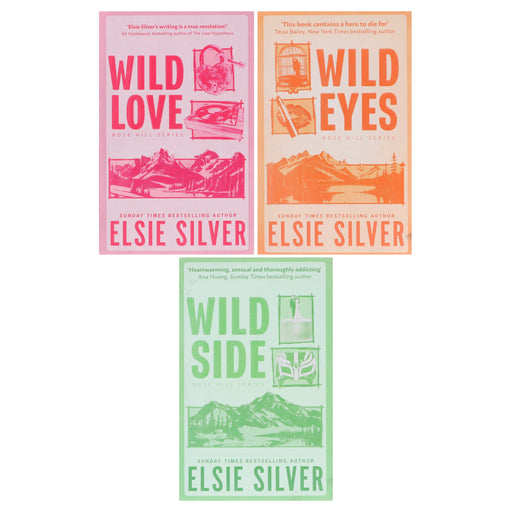 Rose Hill Series By Elsie Silver (Wild Love, Wild Eyes & Wild Side) 3 Books Collection Set - Fiction - Paperback Fiction Hachette
