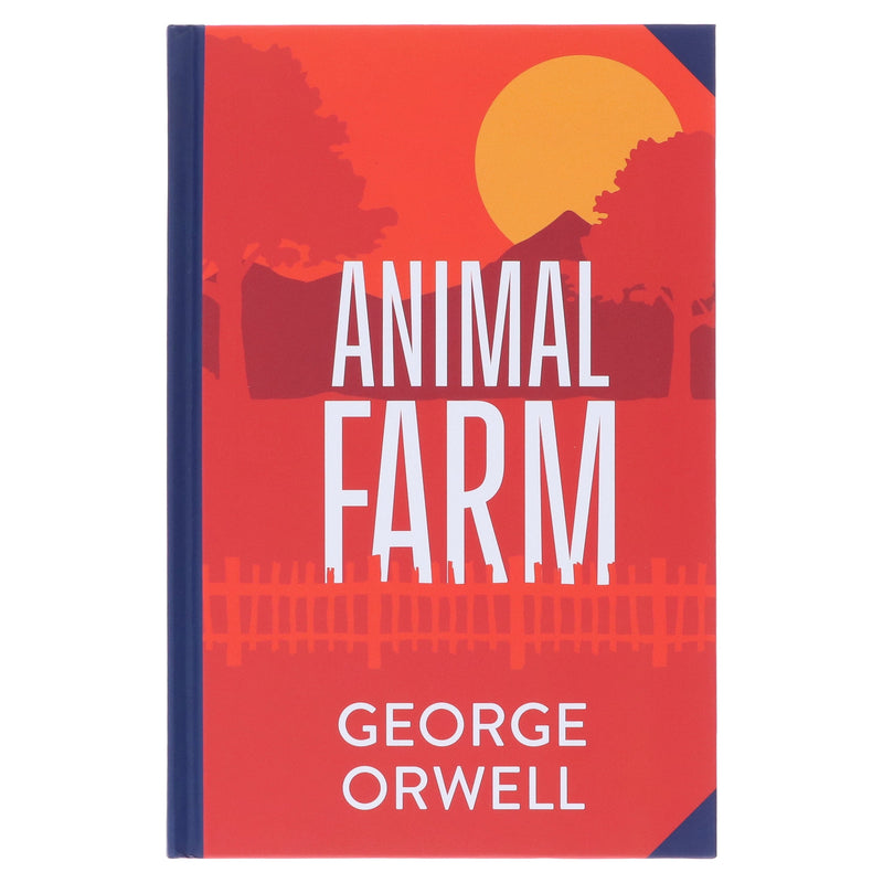 Animal Farm by George Orwell (Deluxe Edition) Sprayed Edge Hardback Fiction Wilco Books