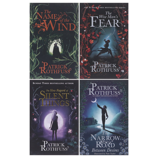 The Kingkiller Chronicle by Patrick Rothfuss 4 Books Collection Set - Fiction - Paperback Fiction Hachette
