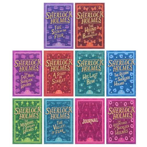 The Complete Collection of Sherlock Holmes 10 Books Box Set by Sweet Cherry Publishing - Fiction - Paperback Fiction Sweet Cherry Publishing