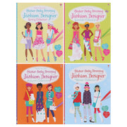 Usborne: Sticker Dolly Dressing Fashion Designer Activity Pack By Fiona Watt 4 Books Collection Box Set - Ages 7+ - Paperback 5-7 Usborne Publishing Ltd