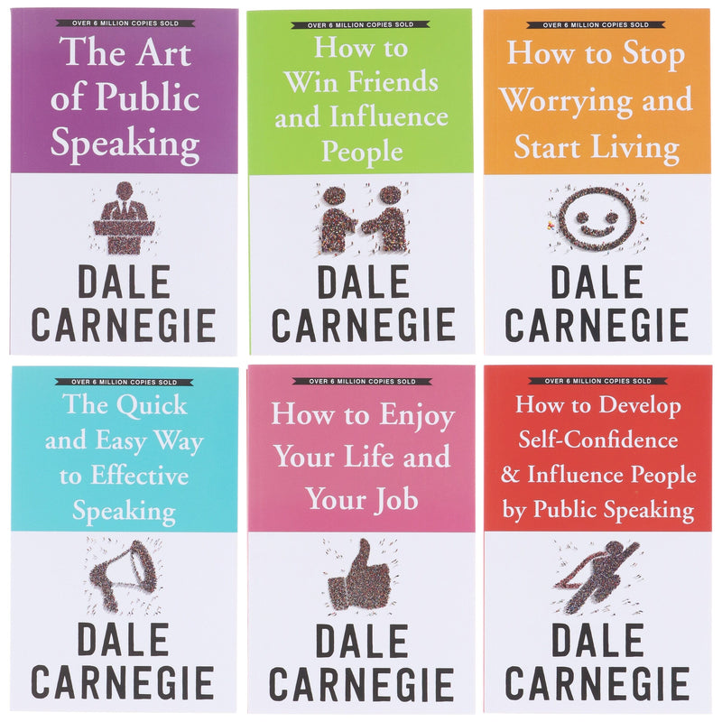 Dale Carnegie Collection 6 Books Set - Non Fiction - Paperback Non-Fiction Wilco Books