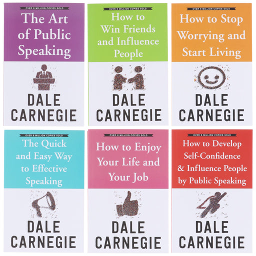 Dale Carnegie Collection 6 Books Set - Non Fiction - Paperback Non-Fiction Wilco Books