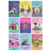 The Baby-Sitters Club Graphic Novels (Book 8-16) by Ann M. Martin: 9 Books Collection Set - Ages 8-12 - Paperback Graphic Novels Scholastic