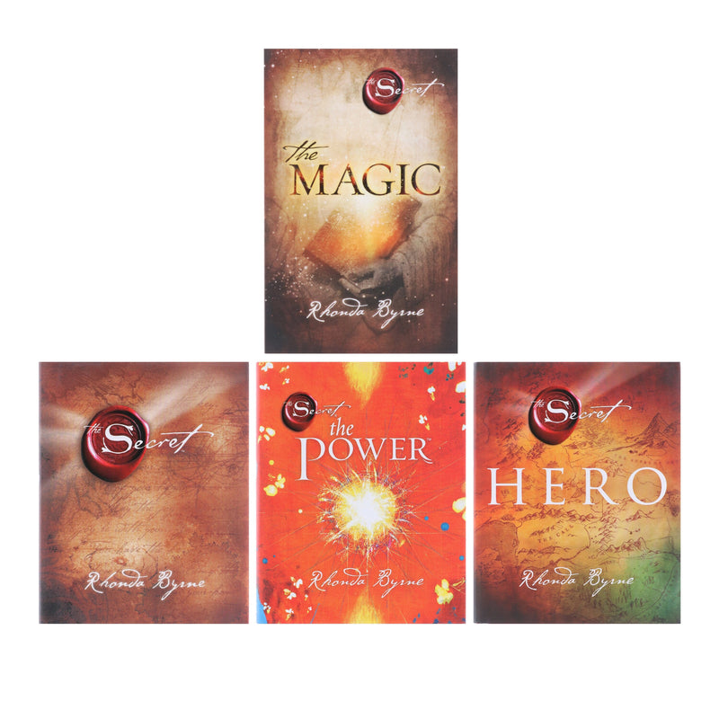 The Secret Series Collection 4 Books Set by Rhonda Byrne - Non-Fiction - Hardback/Paperback Non-Fiction Simon & Schuster
