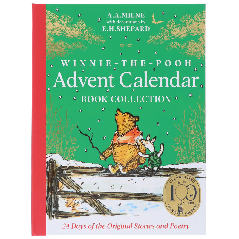 Winnie-The-Pooh: Advent Calendar Book Collection 24 Days of the Original Stories and Poetry by A.A. Milne & E.H. Shepard - Ages 5+ - Paperback 5-7 HarperCollins Publishers