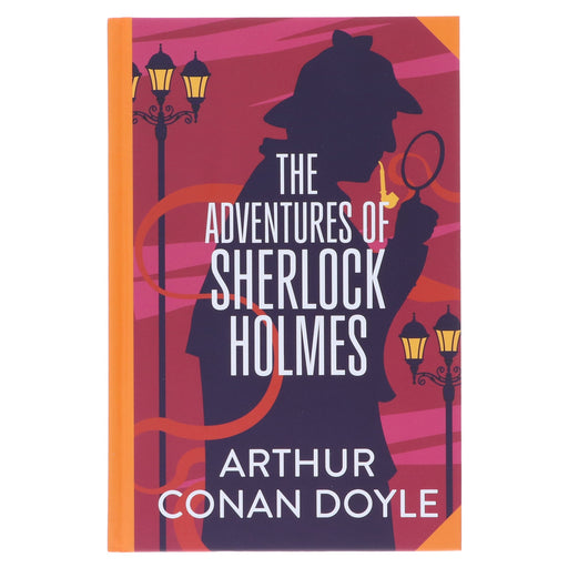 The Adventures of Sherlock Holmes by Sir Arthur Conan Doyle - Fiction - Sprayed Edges Hardback Fiction Wilco Books