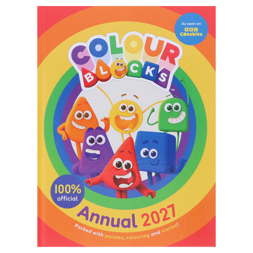 Colourblocks Annual 2027: Packed with Puzzles, Colouring and Stories! - Ages 3-5 - Hardback 3-5 Sweet Cherry Publishing