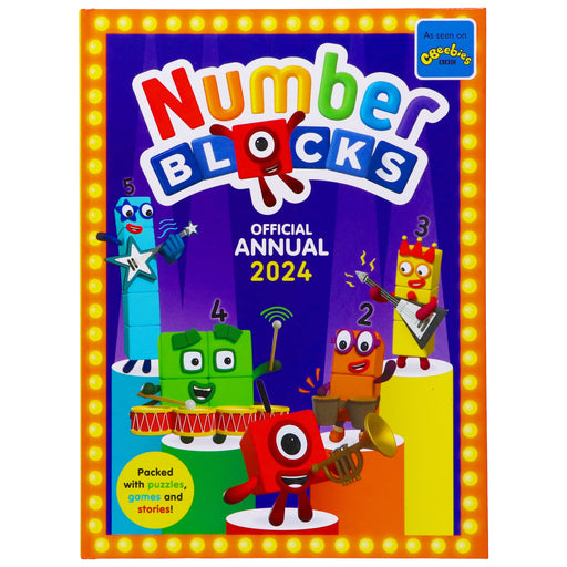 Numberblocks Annual 2024 by Sweet Cherry Publishing - Ages 4+ - Hardback 5-7 Sweet Cherry Publishing