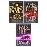 The Rats Trilogy 3 Books Collection Set by James Herbert (Domain, Lair, The Rats) - Fiction - Paperback Fiction Pan Macmillan