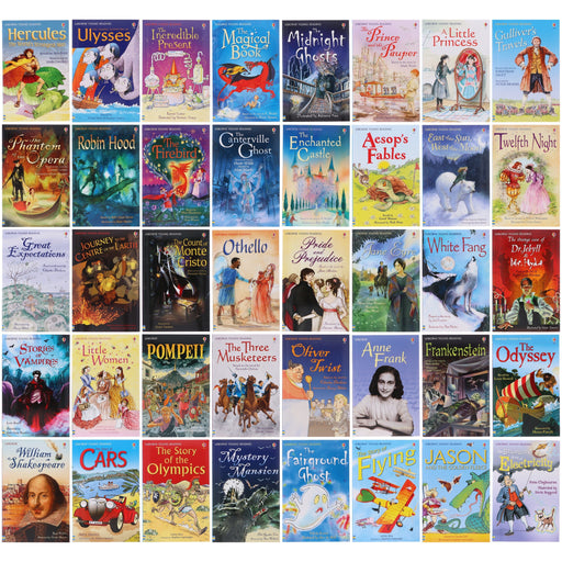 The Usborne Reading Collection for Confident Readers 40 Books Collection Box Set - Ages 5-7 - Paperback 5-7 Usborne Publishing Ltd
