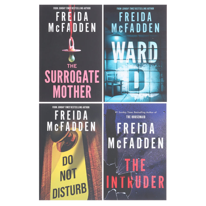 Freida McFadden Psychological Thriller Collection 4 Books Set - Fiction - Paperback Fiction Sourcebooks
