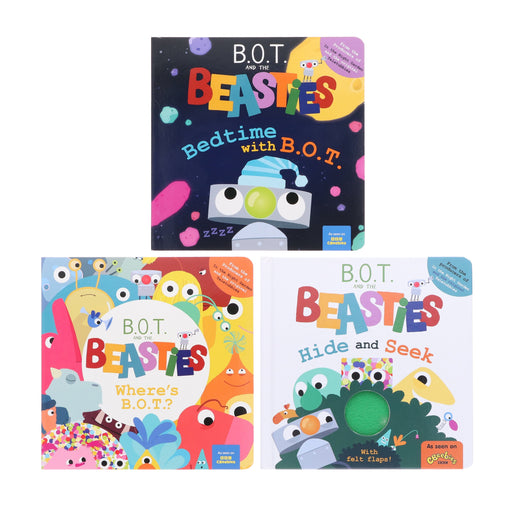 B.O.T And The Beasties Series By Sweet Cherry Publishing 3 Books Collection Set - Ages 2-4 - Board Book 0-5 Sweet Cherry Publishing