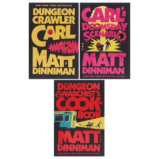 Dungeon Crawler Carl Series by Matt Dinniman 3 Books Collection Set - Fiction - Hardback Fiction Penguin Random House