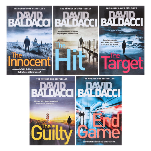 Will Robie Series 5 Book Collection by David Baldacci - Fiction - Paperback Fiction Pan Macmillan