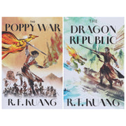 The Poppy War Series by R.F. Kuang 2 Books Collector's Edition Set - Fiction - Hardback Fiction HarperCollins Publishers