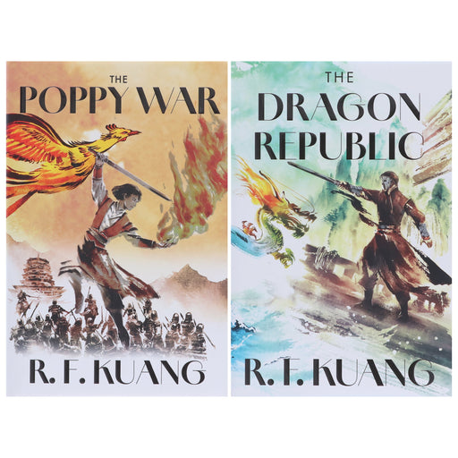The Poppy War Series by R.F. Kuang 2 Books Collector's Edition Set - Fiction - Hardback Fiction HarperCollins Publishers