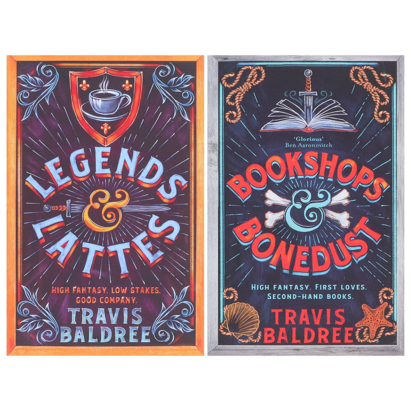 Legends & Lattes Series by Travis Baldree 2 Books Collection Set - Fiction - Paperback Fiction Macmillan