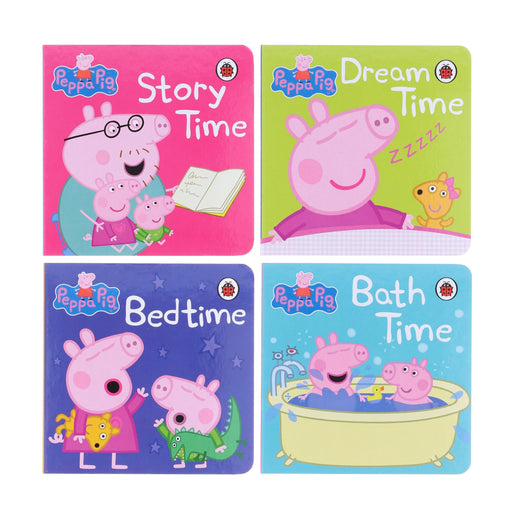 Peppa Pig Bedtime Library 4 Books Collection Box Set - Ages 3-5 - Board Book 0-5 Penguin Random House