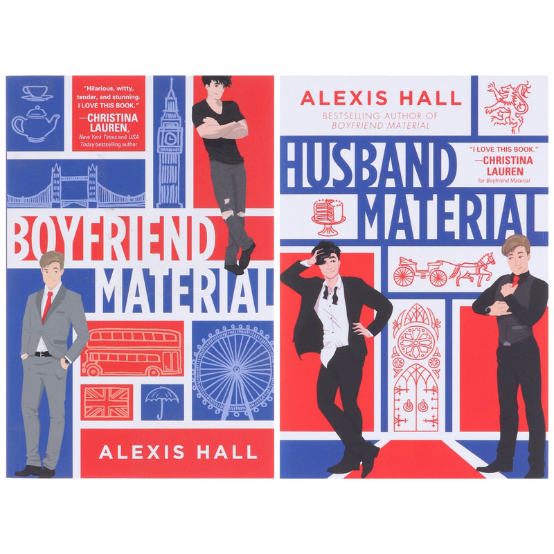 Boyfriend Material Series By Alexis Hall 2 Books Collection Set - Fiction - Paperback Fiction Sourcebooks, Inc