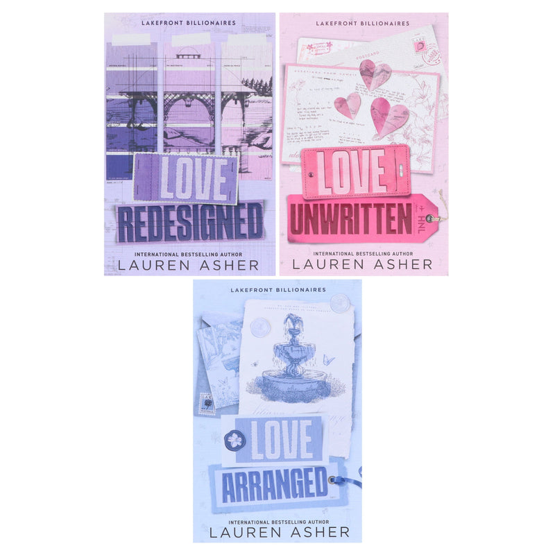 Lakefront Billionaires Series By Lauren Asher 3 Books Collection Set - Fiction - Paperback Fiction Hachette