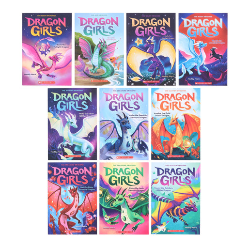 Dragon Girls Series By Maddy Mara 10 Books Collection Set - Ages 5-8 - Paperback 5-7 Scholastic