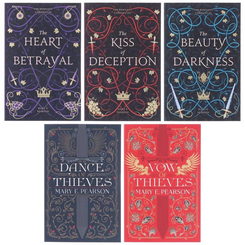The Remnant Chronicles & Dance of Thieves Series by Mary E. Pearson: 5 Books Collection Set - Fiction - Paperback