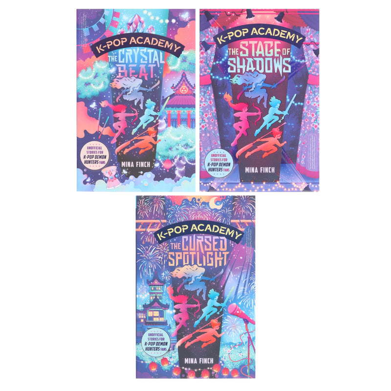 K-Pop Academy Series by Mina Finch 3 Books Collection Set - Ages 8+ - Paperback 7-9 Simon & Schuster