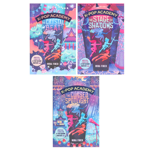 K-Pop Academy Series by Mina Finch 3 Books Collection Set - Ages 8+ - Paperback 7-9 Simon & Schuster